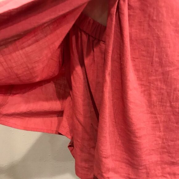 MAKE AN OFFER;) Pink linen romper - Picture 4 of 12